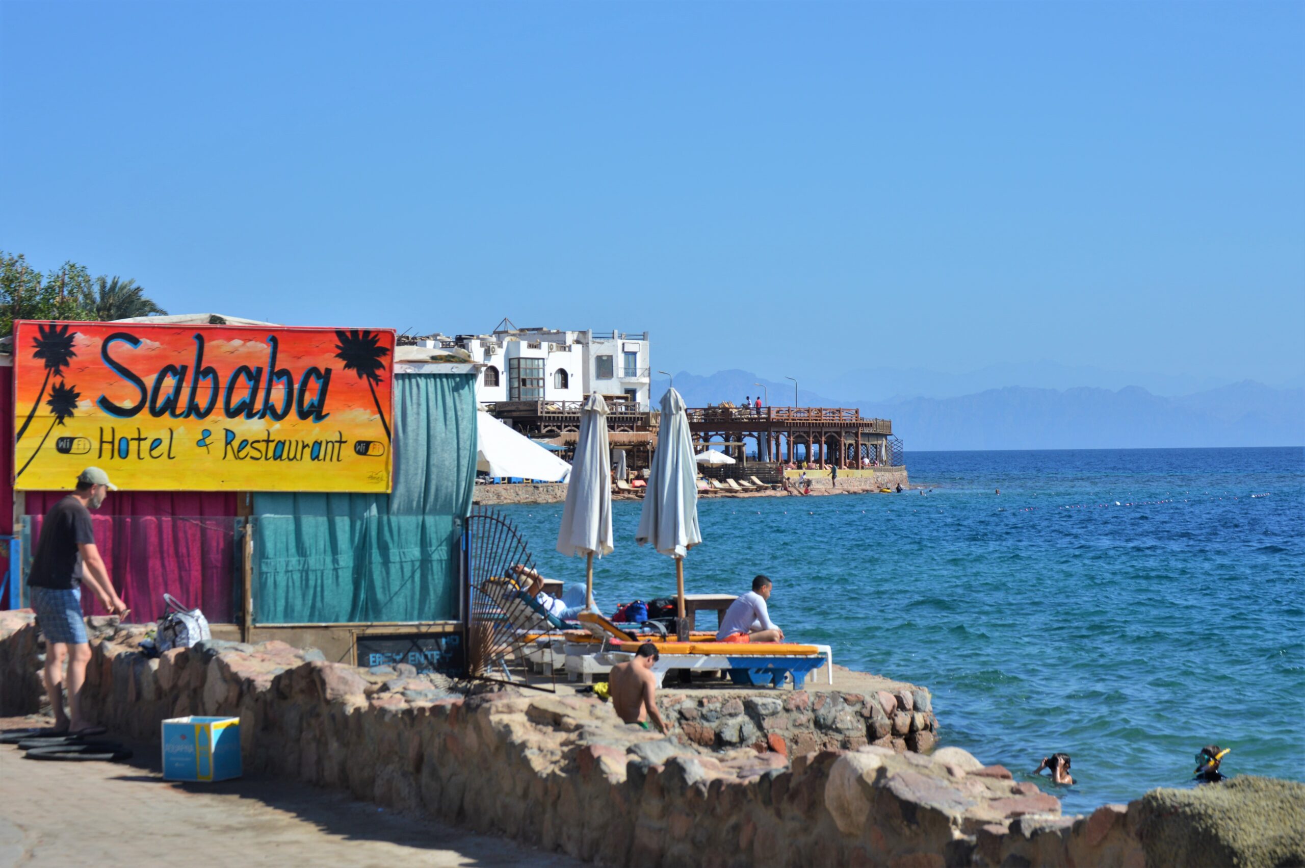 Dahab coastline